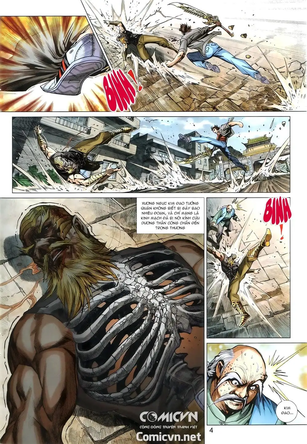 Truyện Tranh Tân Tác Long Hổ Môn trang 4