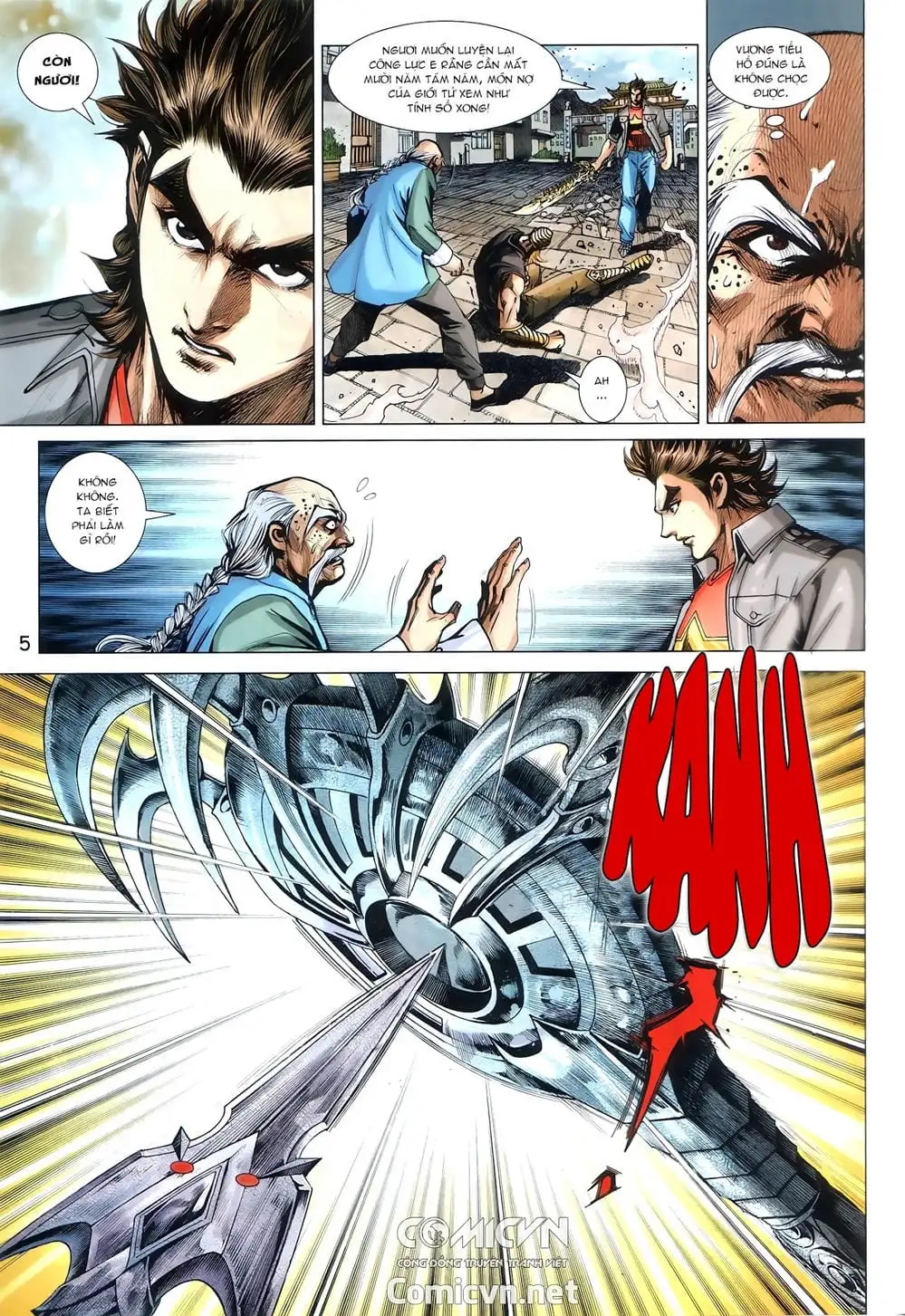 Truyện Tranh Tân Tác Long Hổ Môn trang 4