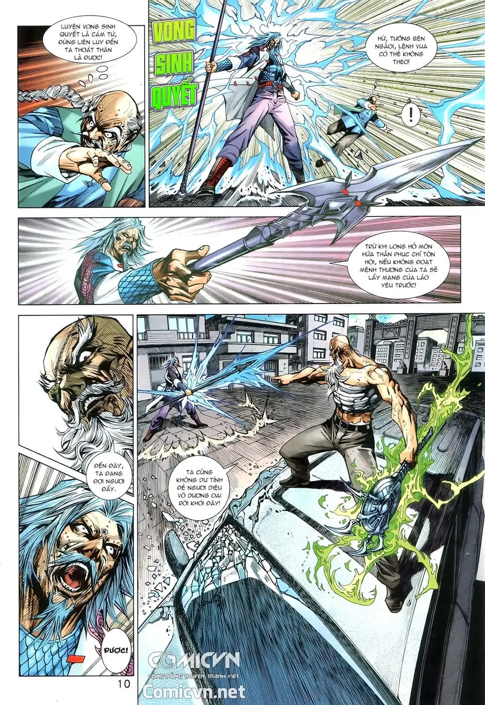 Truyện Tranh Tân Tác Long Hổ Môn trang 4
