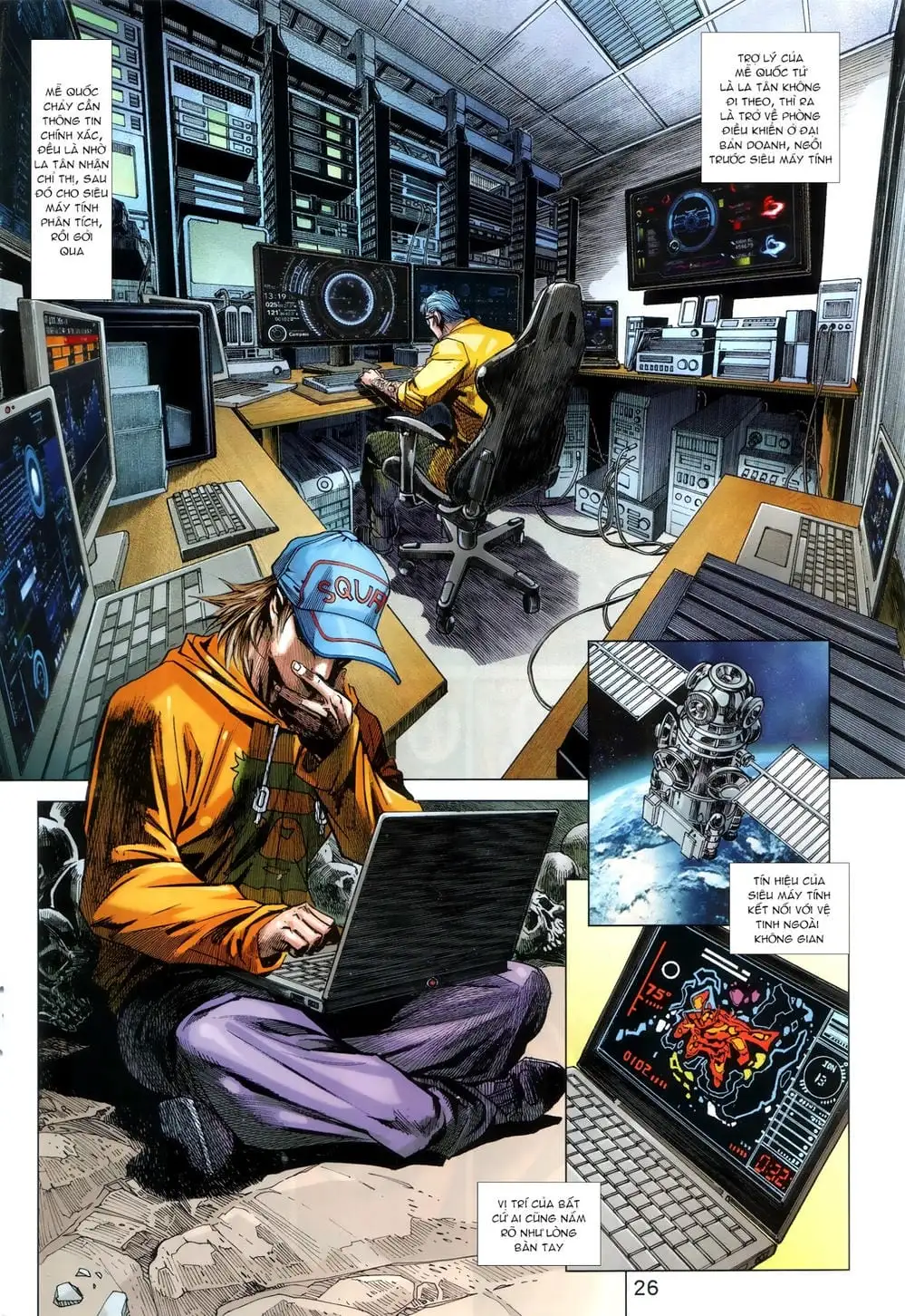 Truyện Tranh Tân Tác Long Hổ Môn trang 4