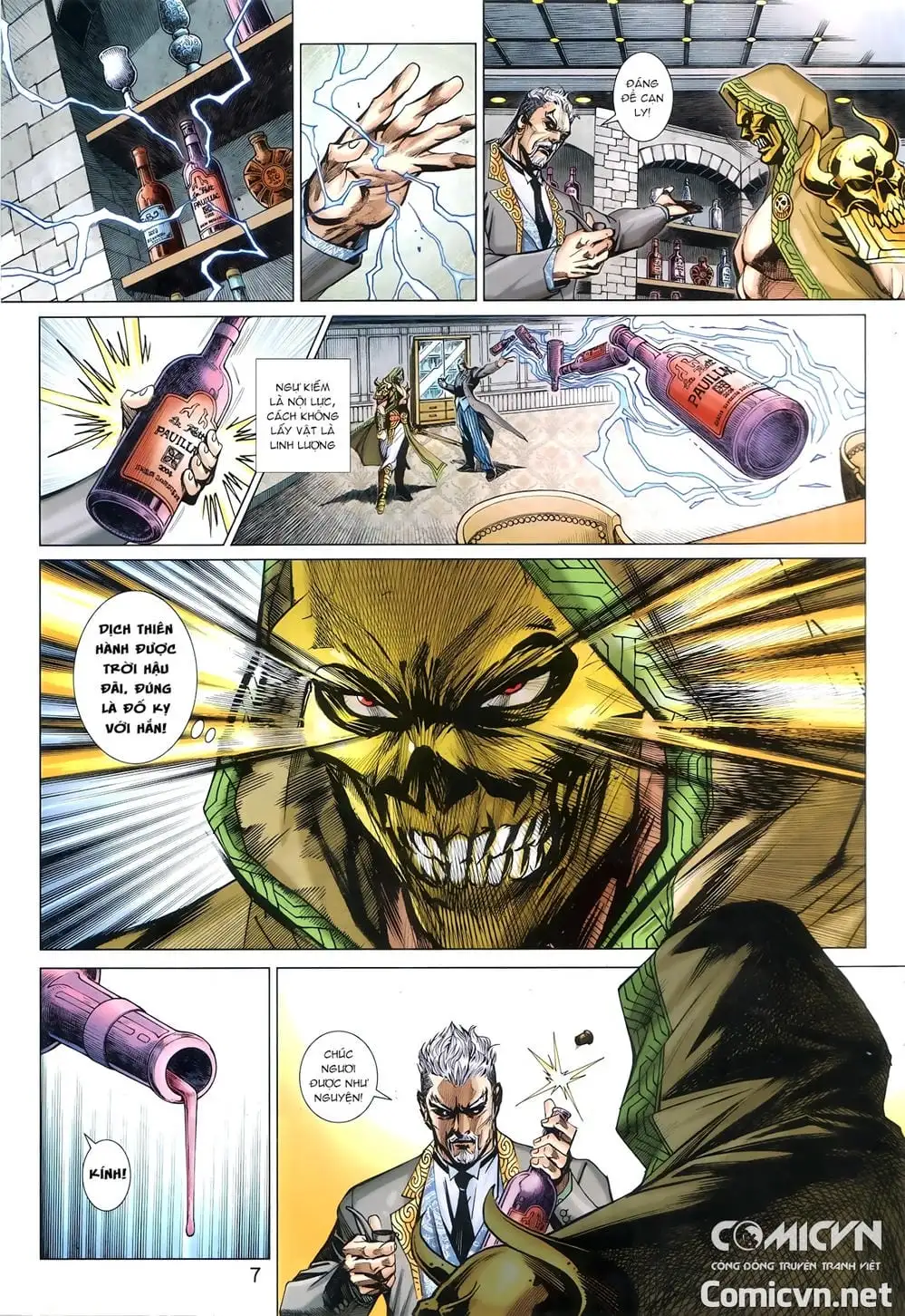 Truyện Tranh Tân Tác Long Hổ Môn trang 4