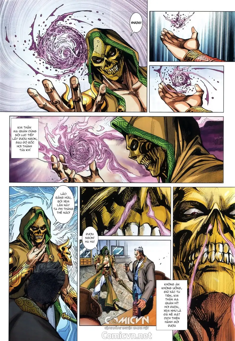 Truyện Tranh Tân Tác Long Hổ Môn trang 4