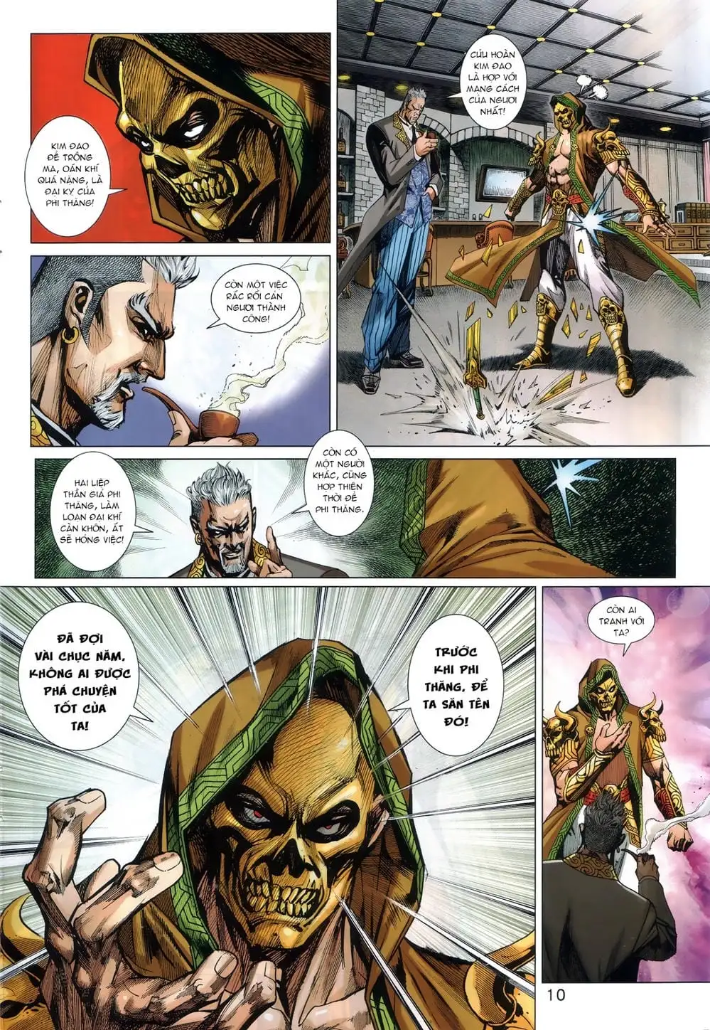 Truyện Tranh Tân Tác Long Hổ Môn trang 4