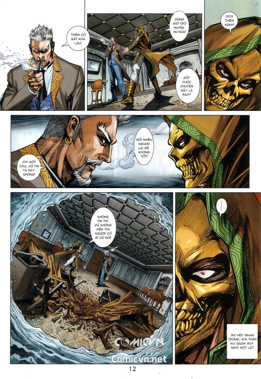 Truyện Tranh Tân Tác Long Hổ Môn trang 4