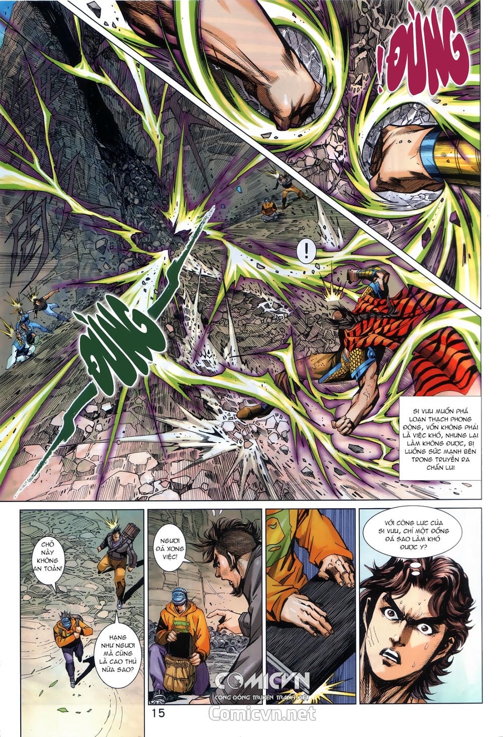 Truyện Tranh Tân Tác Long Hổ Môn trang 4