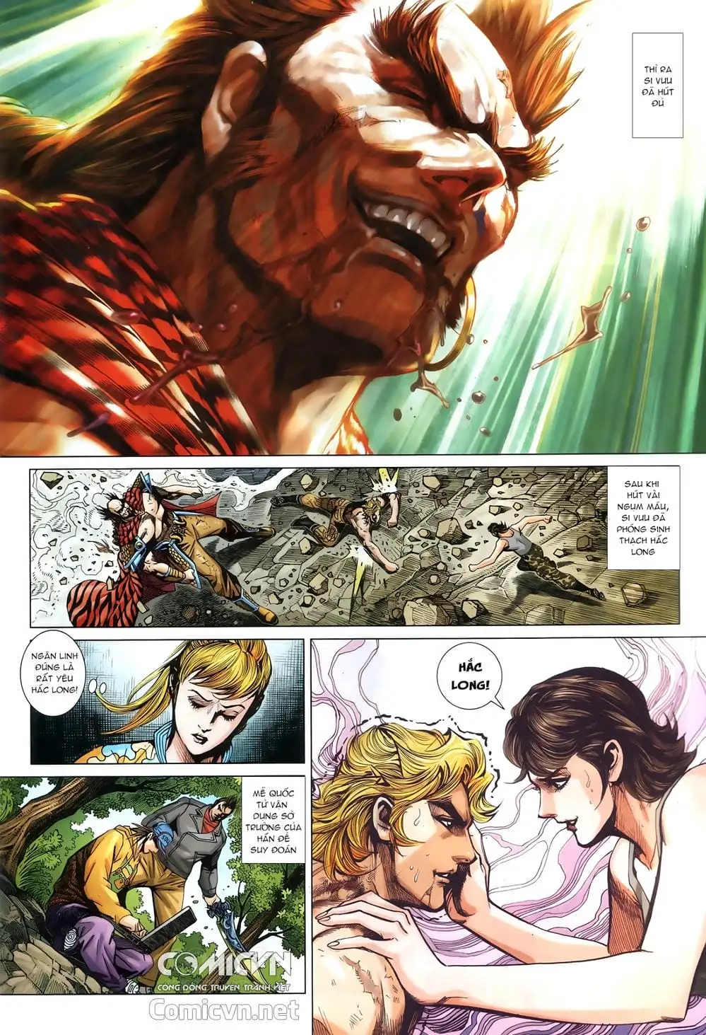Truyện Tranh Tân Tác Long Hổ Môn trang 4
