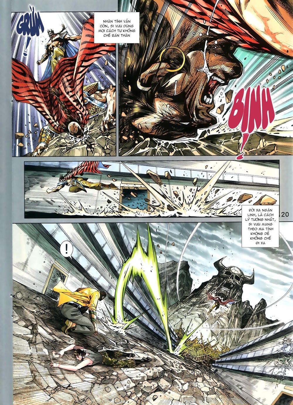 Truyện Tranh Tân Tác Long Hổ Môn trang 4