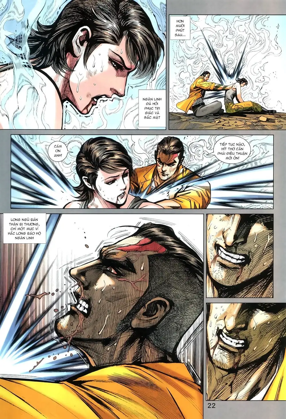 Truyện Tranh Tân Tác Long Hổ Môn trang 4