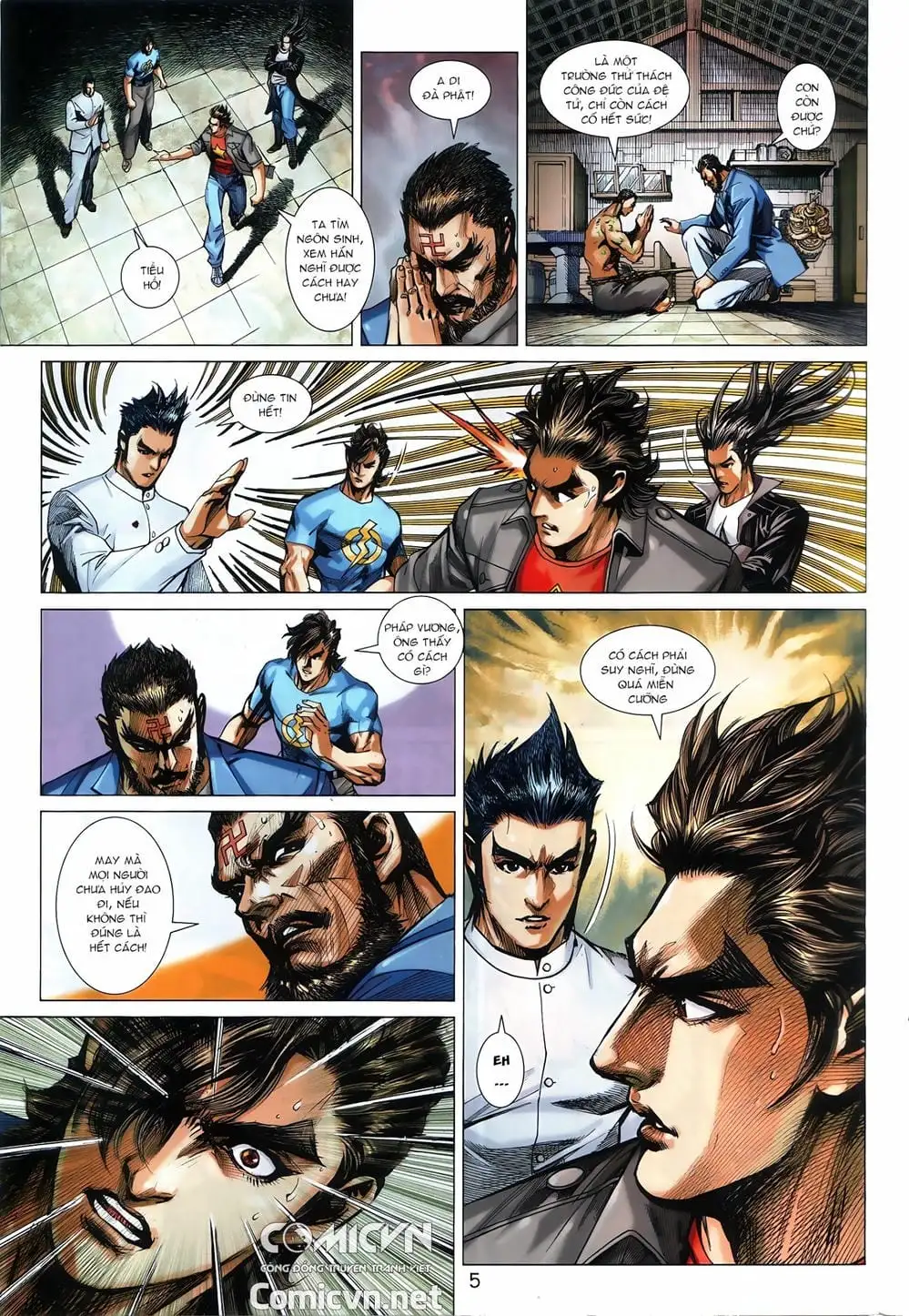 Truyện Tranh Tân Tác Long Hổ Môn trang 4
