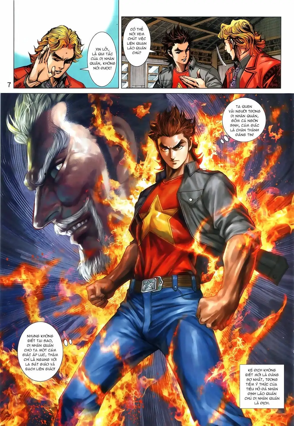 Truyện Tranh Tân Tác Long Hổ Môn trang 4