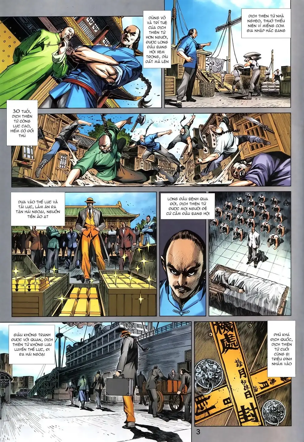 Truyện Tranh Tân Tác Long Hổ Môn trang 4