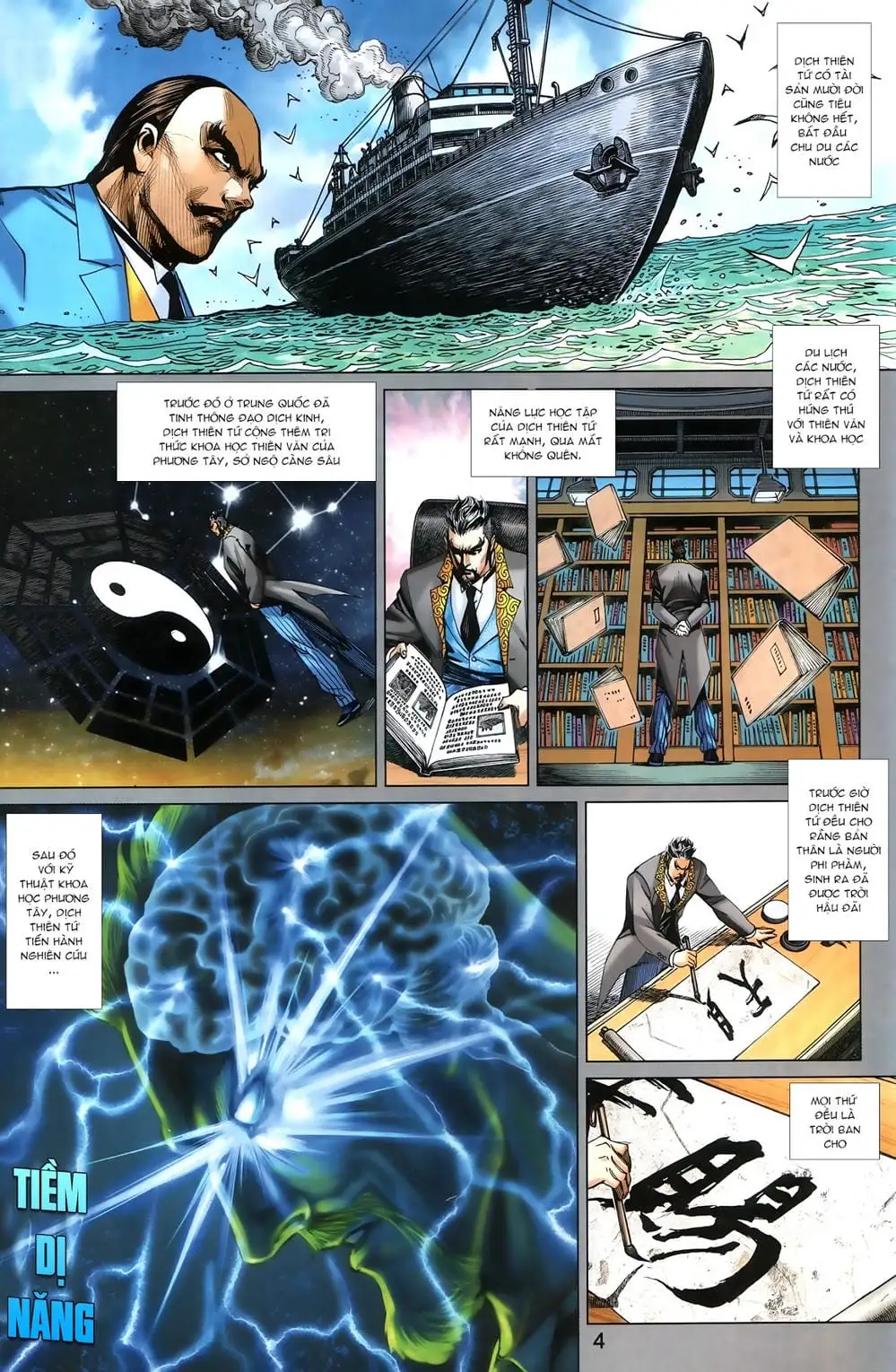 Truyện Tranh Tân Tác Long Hổ Môn trang 4