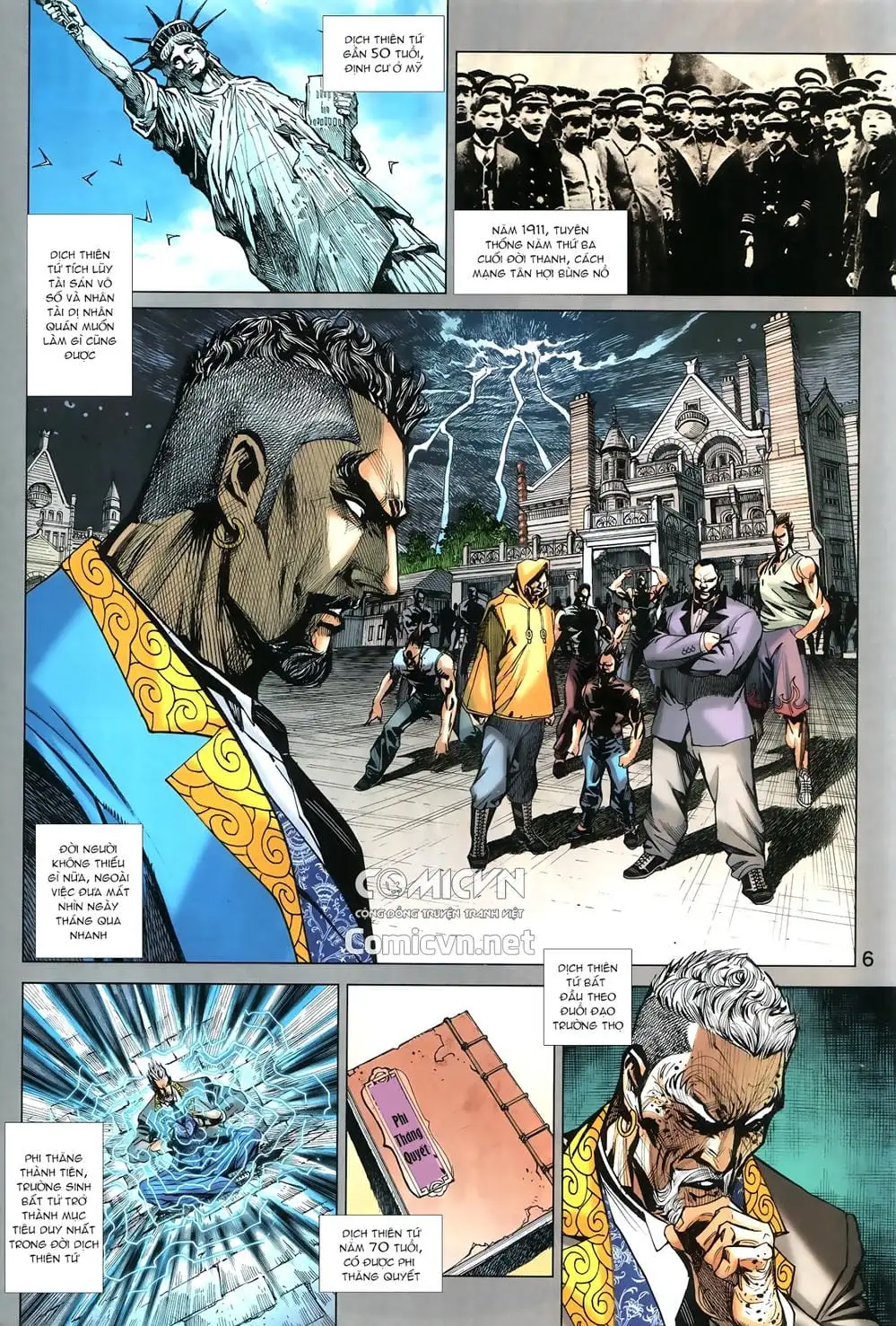 Truyện Tranh Tân Tác Long Hổ Môn trang 4