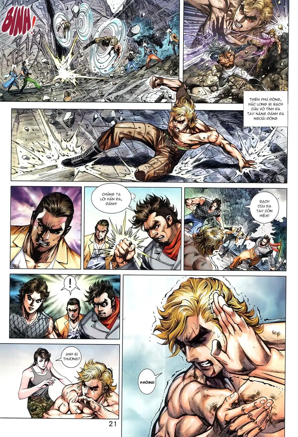 Truyện Tranh Tân Tác Long Hổ Môn trang 4