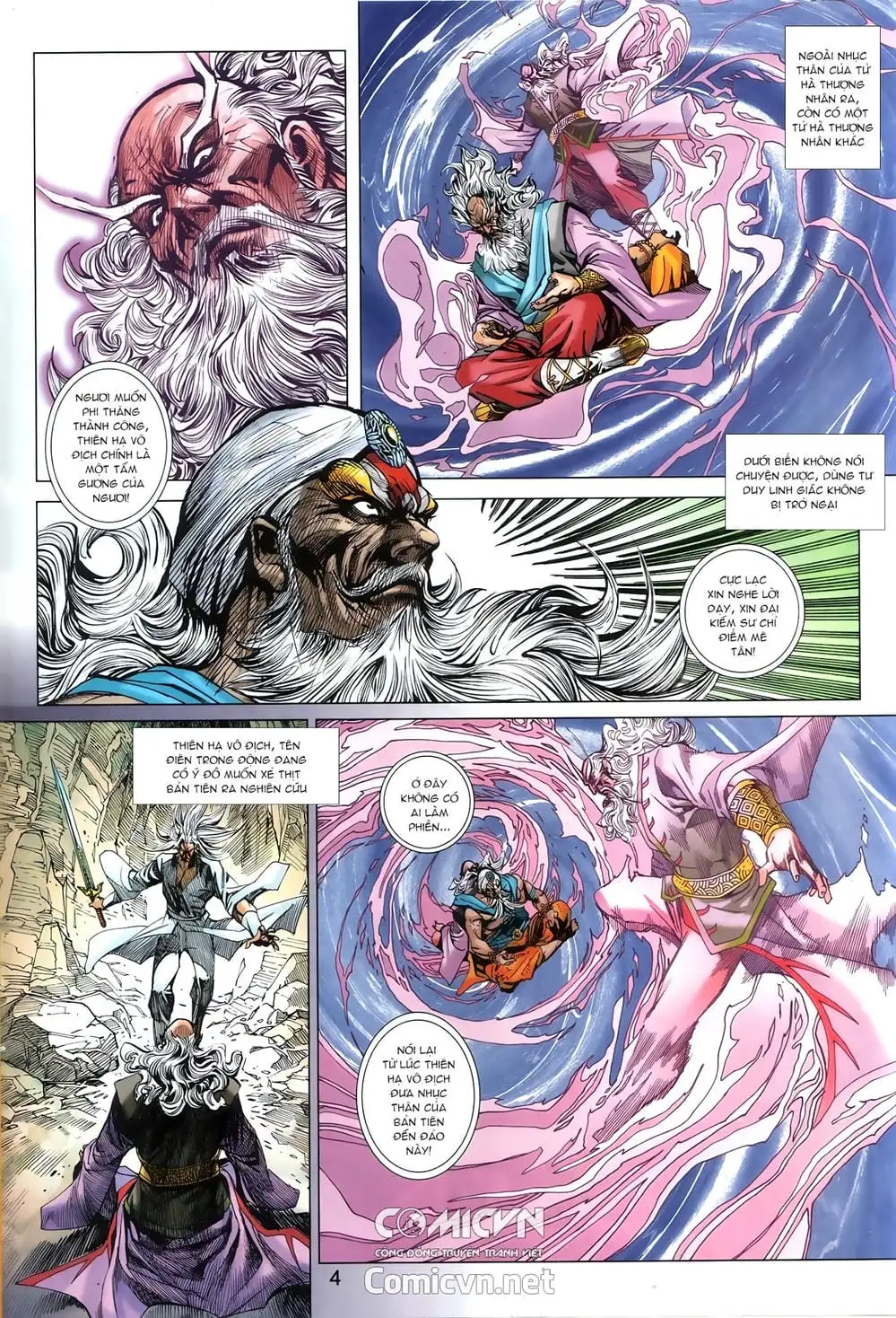 Truyện Tranh Tân Tác Long Hổ Môn trang 4