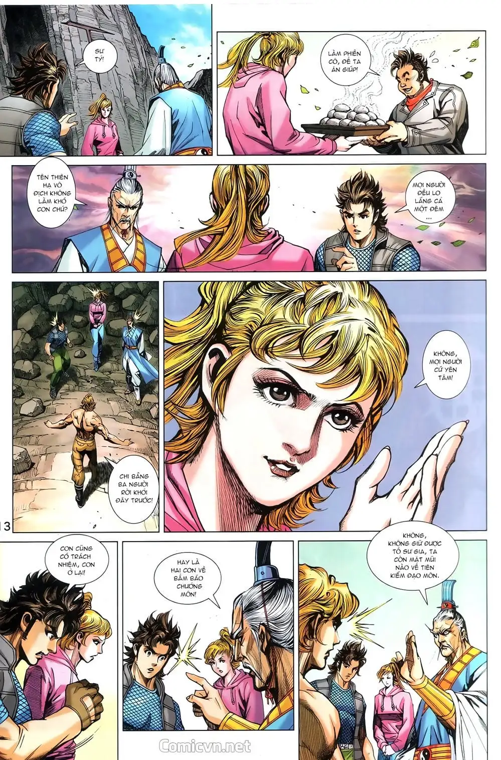 Truyện Tranh Tân Tác Long Hổ Môn trang 4