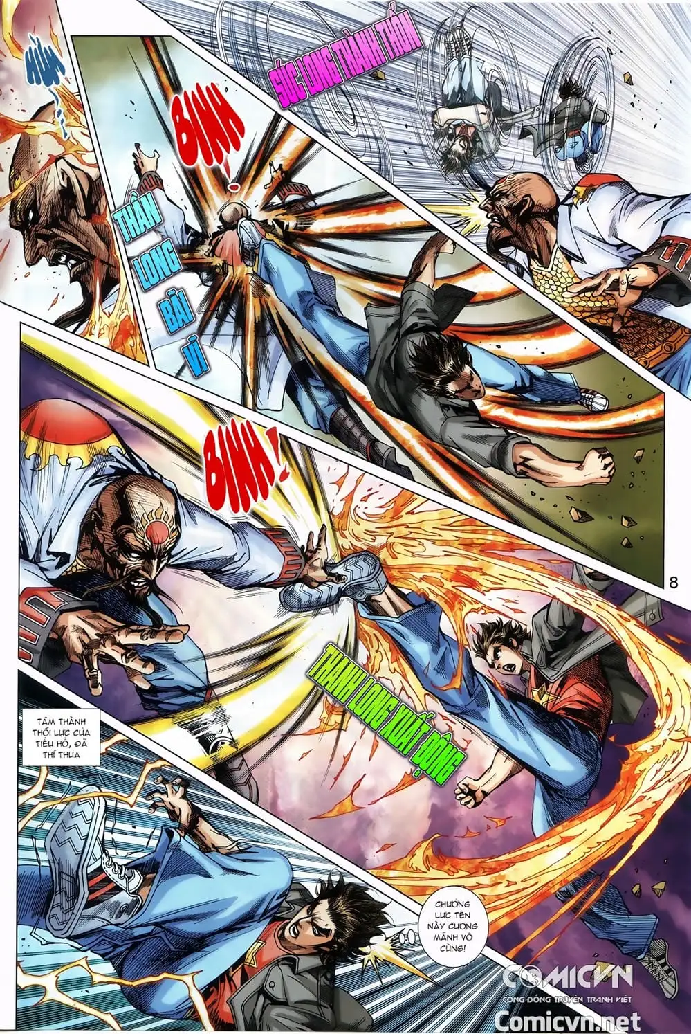 Truyện Tranh Tân Tác Long Hổ Môn trang 4