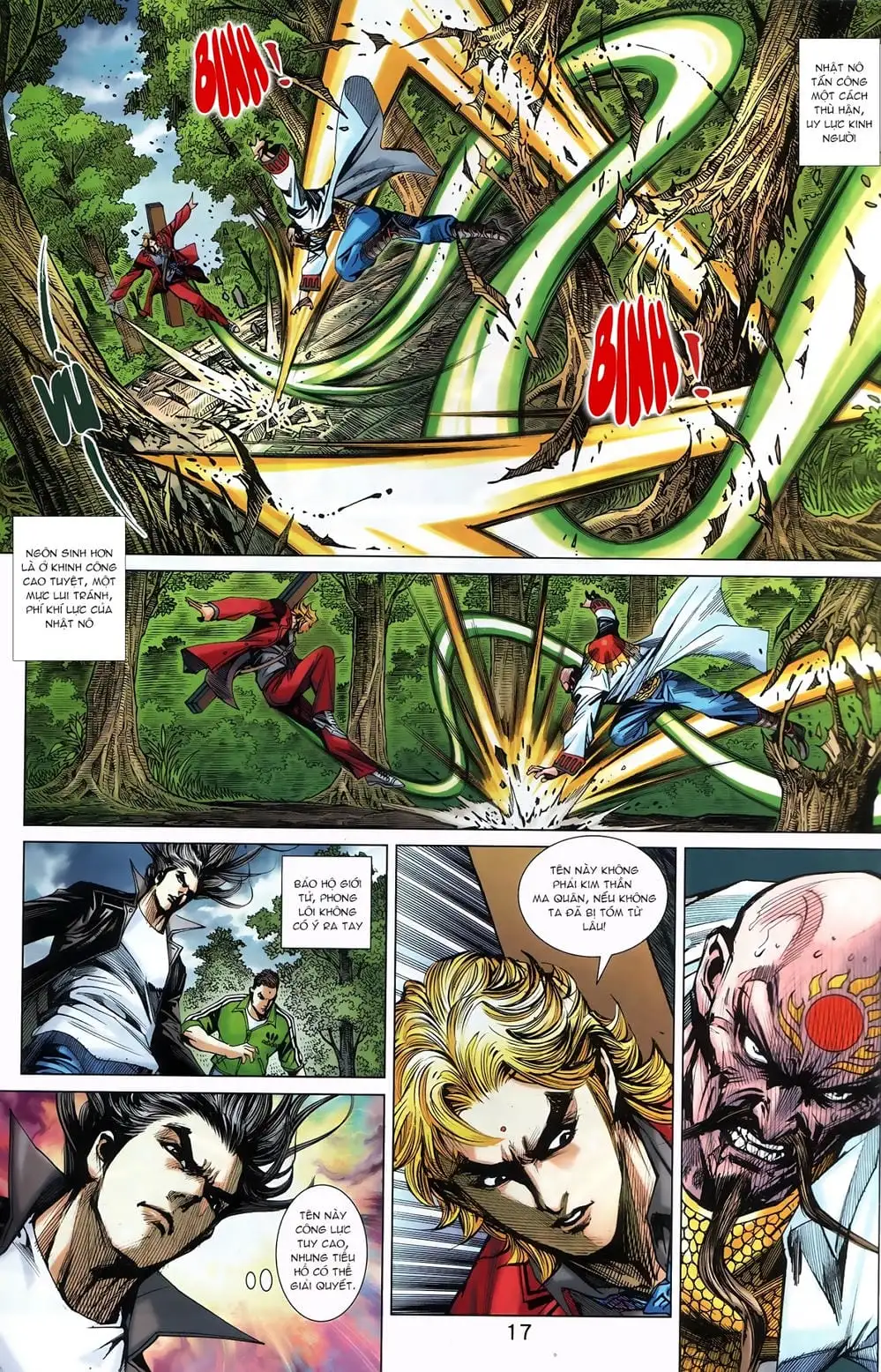 Truyện Tranh Tân Tác Long Hổ Môn trang 4