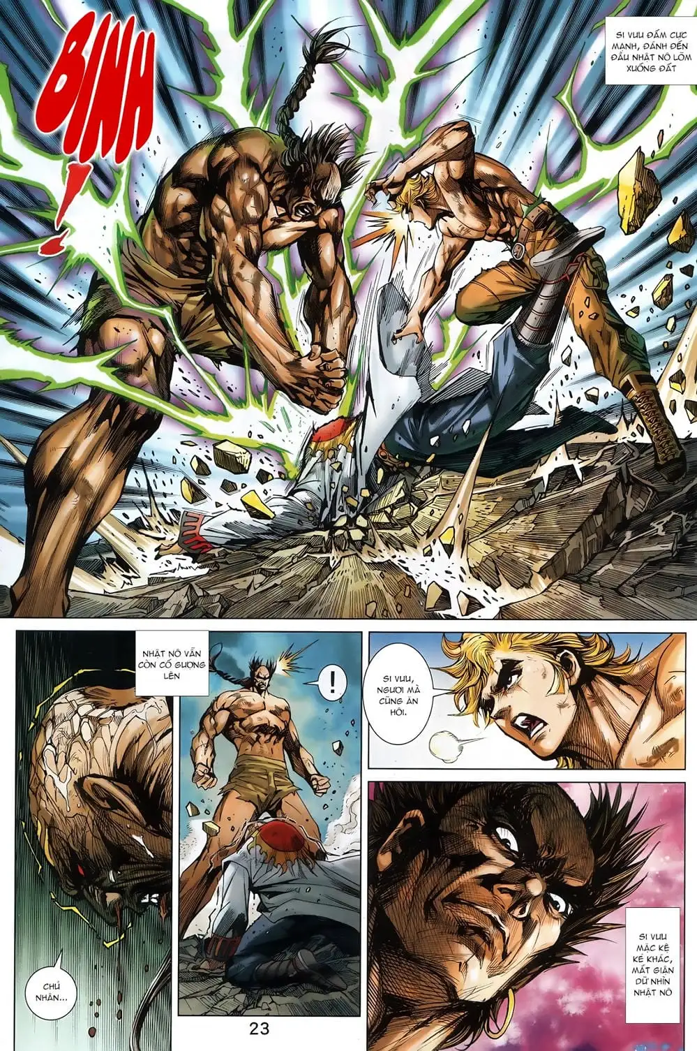 Truyện Tranh Tân Tác Long Hổ Môn trang 4