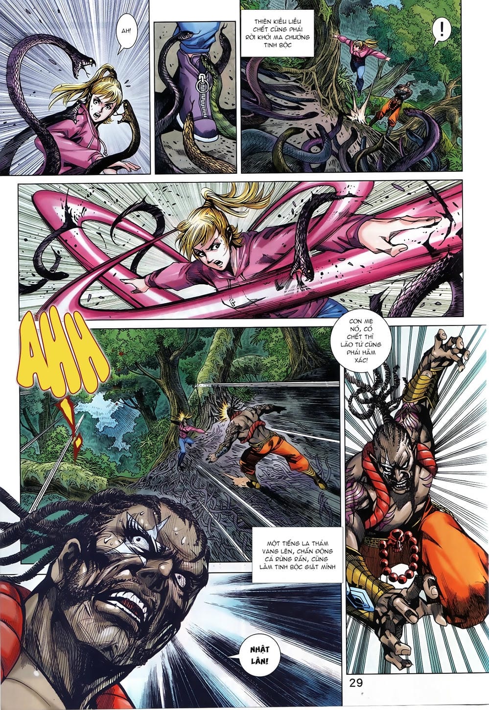 Truyện Tranh Tân Tác Long Hổ Môn trang 4