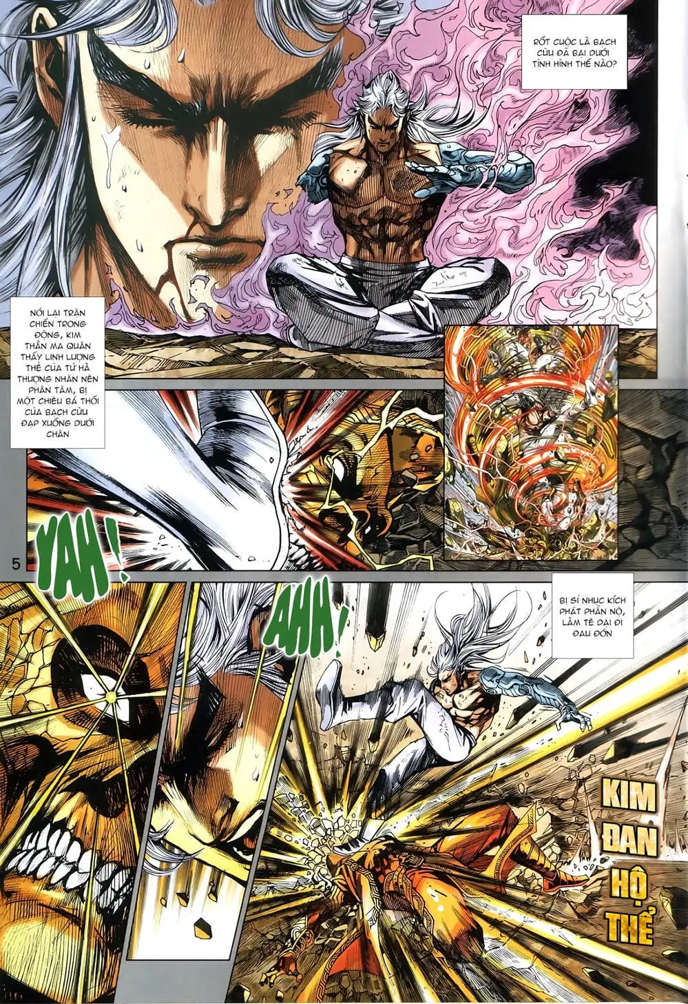 Truyện Tranh Tân Tác Long Hổ Môn trang 4