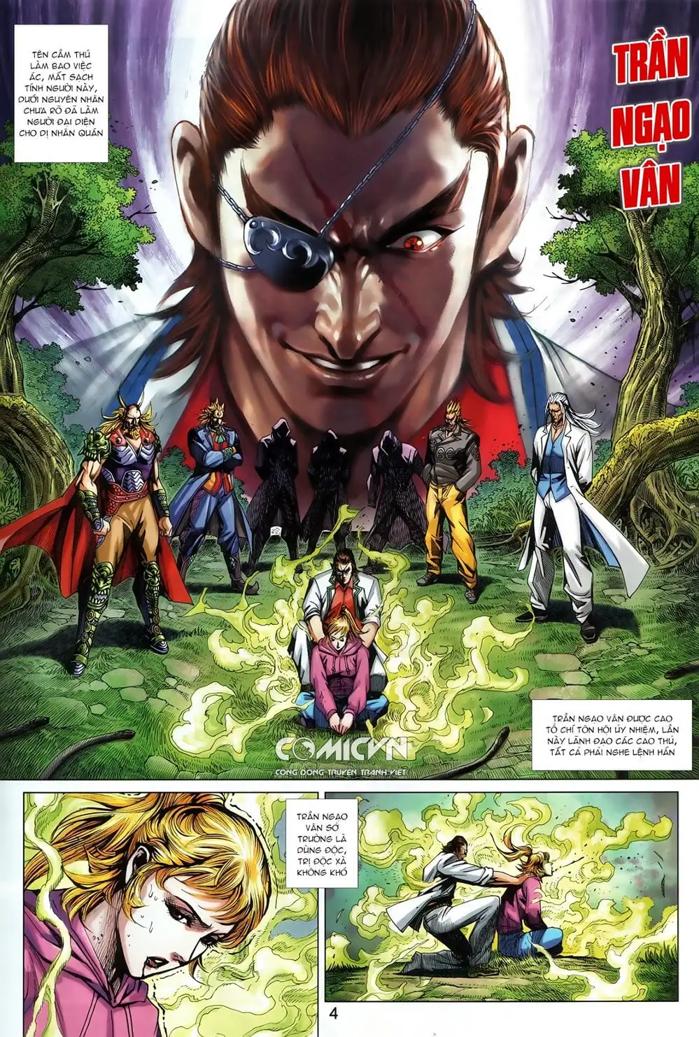Truyện Tranh Tân Tác Long Hổ Môn trang 4
