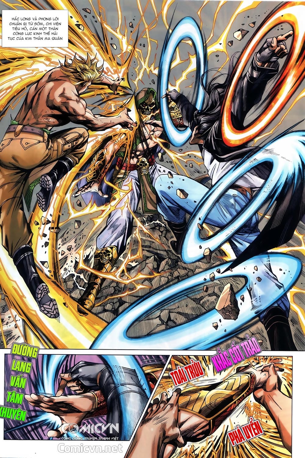 Truyện Tranh Tân Tác Long Hổ Môn trang 4