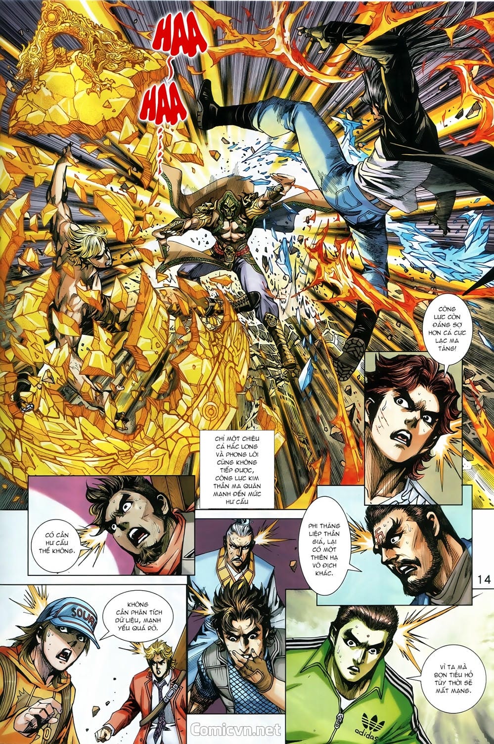 Truyện Tranh Tân Tác Long Hổ Môn trang 4