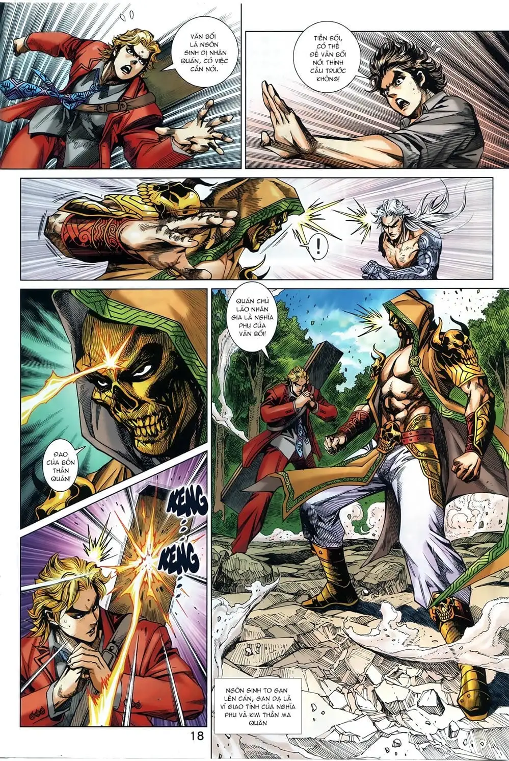 Truyện Tranh Tân Tác Long Hổ Môn trang 4