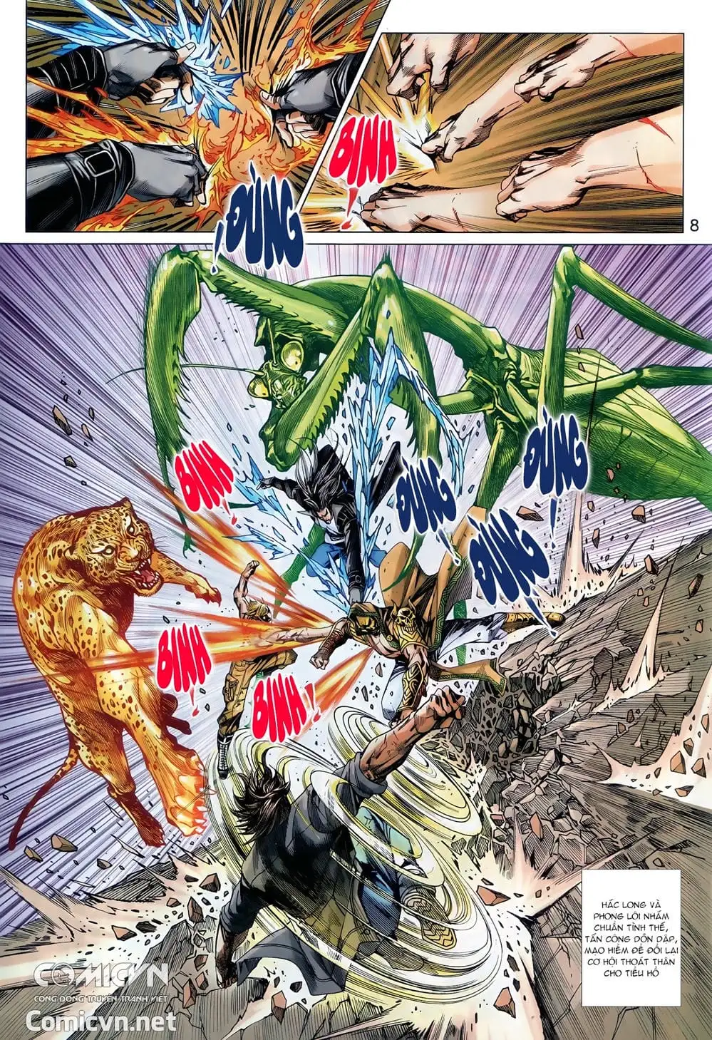 Truyện Tranh Tân Tác Long Hổ Môn trang 4