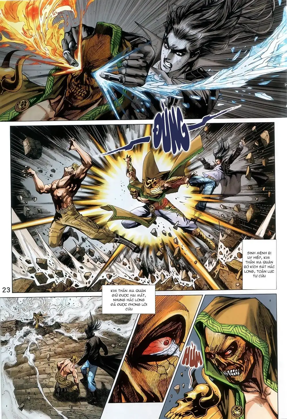 Truyện Tranh Tân Tác Long Hổ Môn trang 4