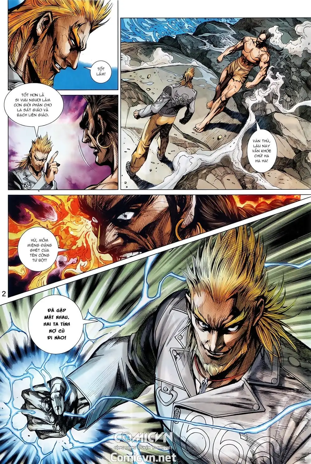 Truyện Tranh Tân Tác Long Hổ Môn trang 4