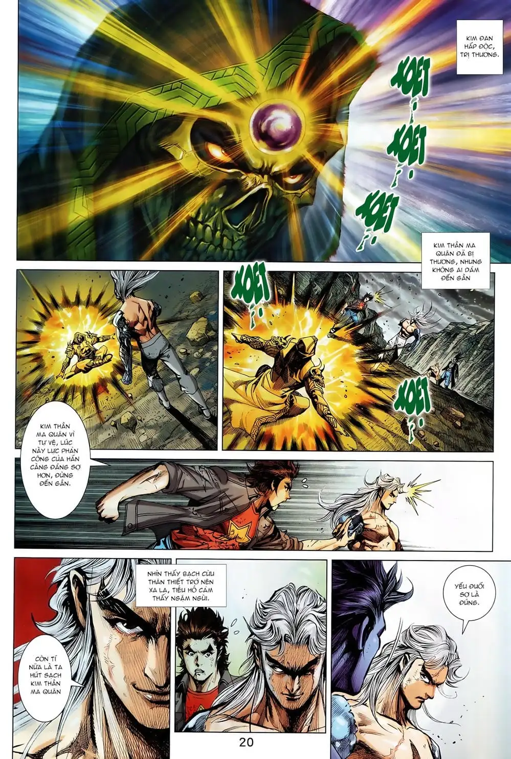 Truyện Tranh Tân Tác Long Hổ Môn trang 4