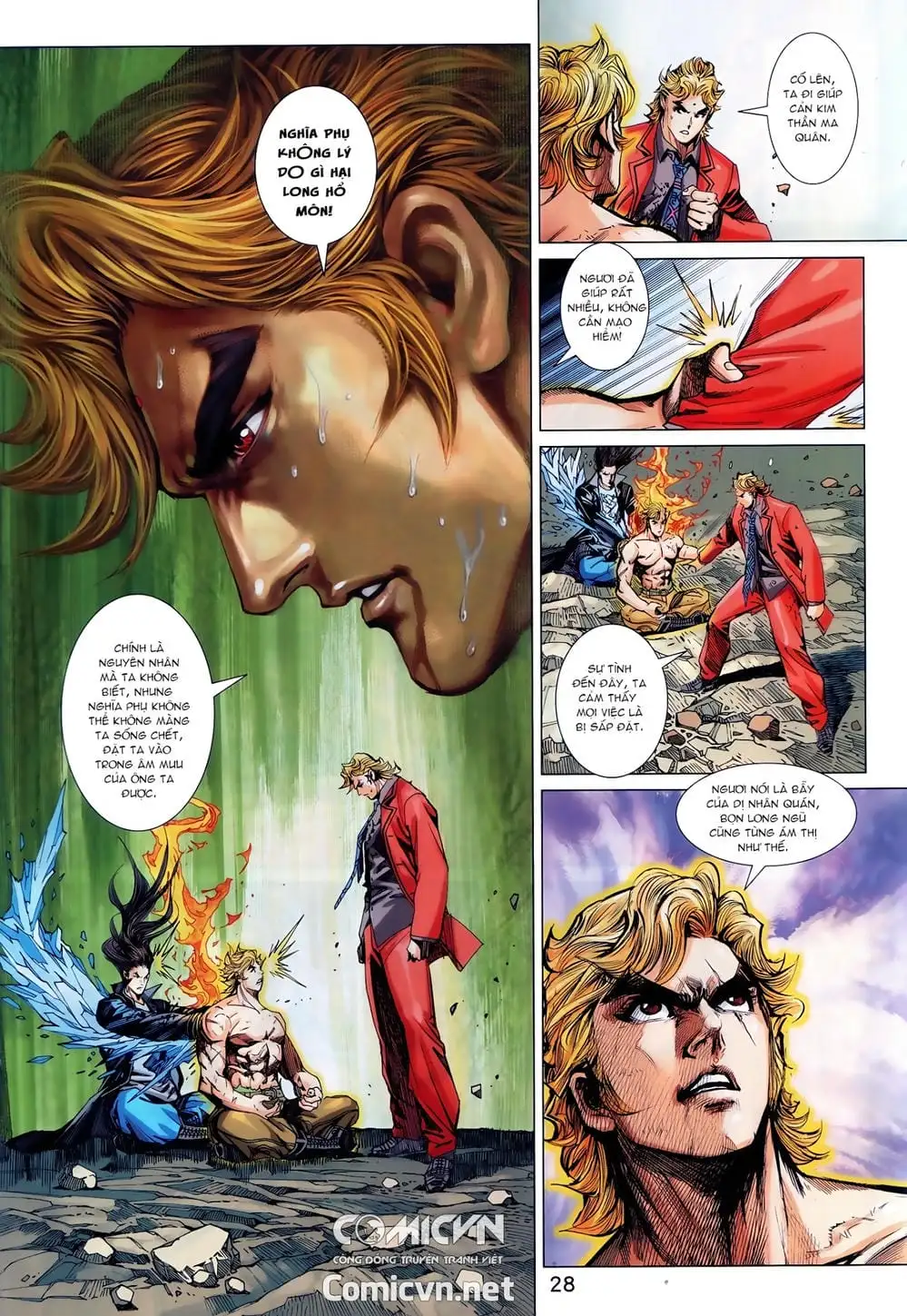 Truyện Tranh Tân Tác Long Hổ Môn trang 4