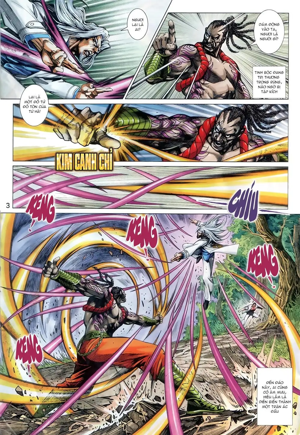 Truyện Tranh Tân Tác Long Hổ Môn trang 4