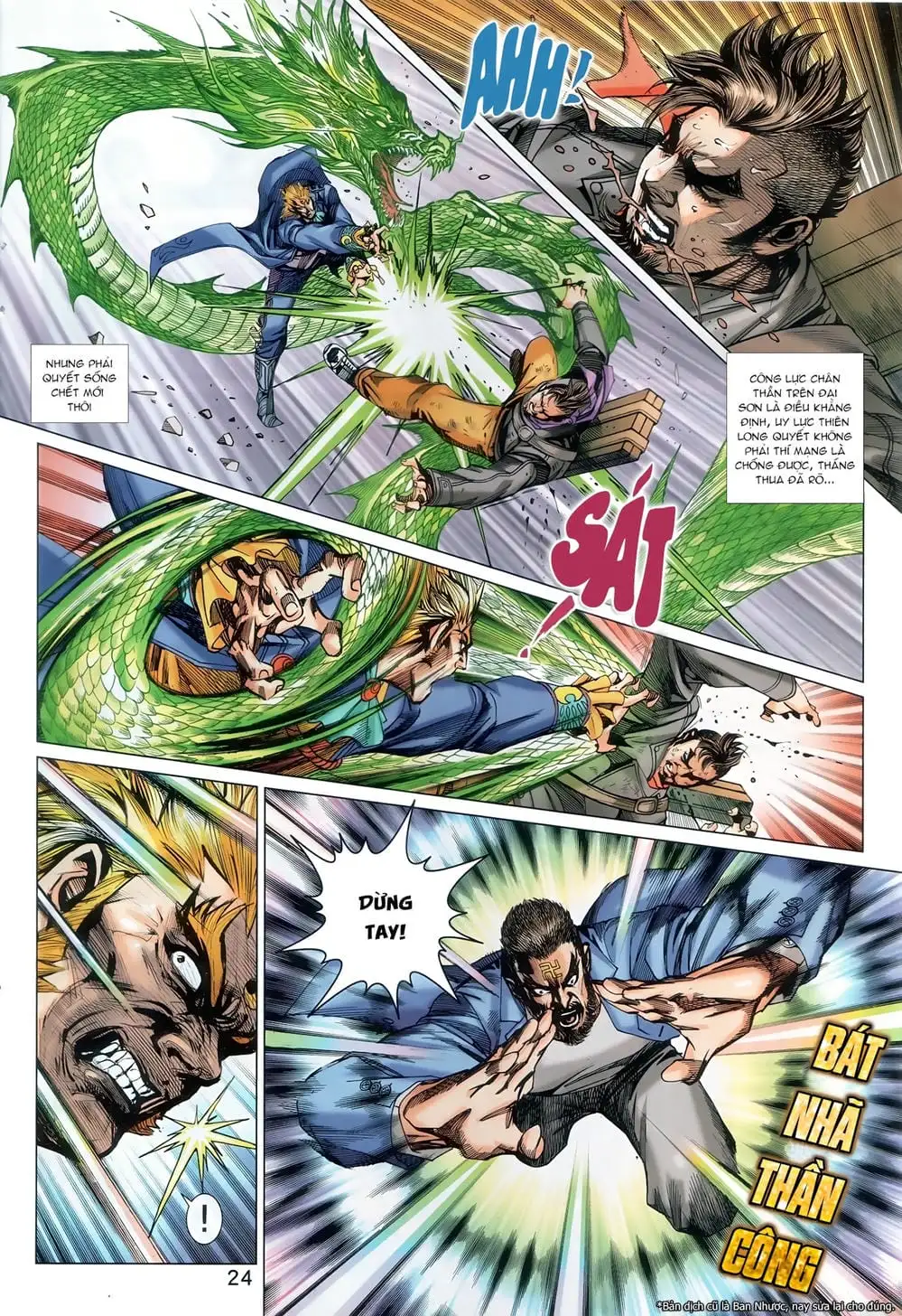 Truyện Tranh Tân Tác Long Hổ Môn trang 4