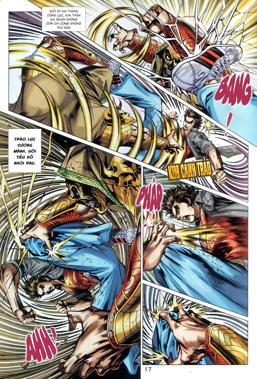 Truyện Tranh Tân Tác Long Hổ Môn trang 4