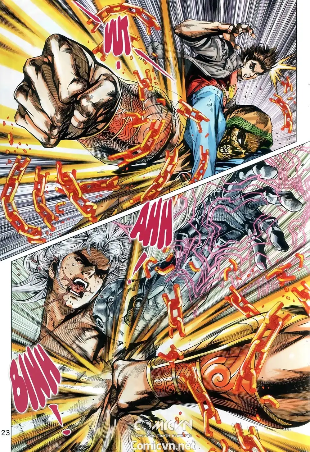 Truyện Tranh Tân Tác Long Hổ Môn trang 4