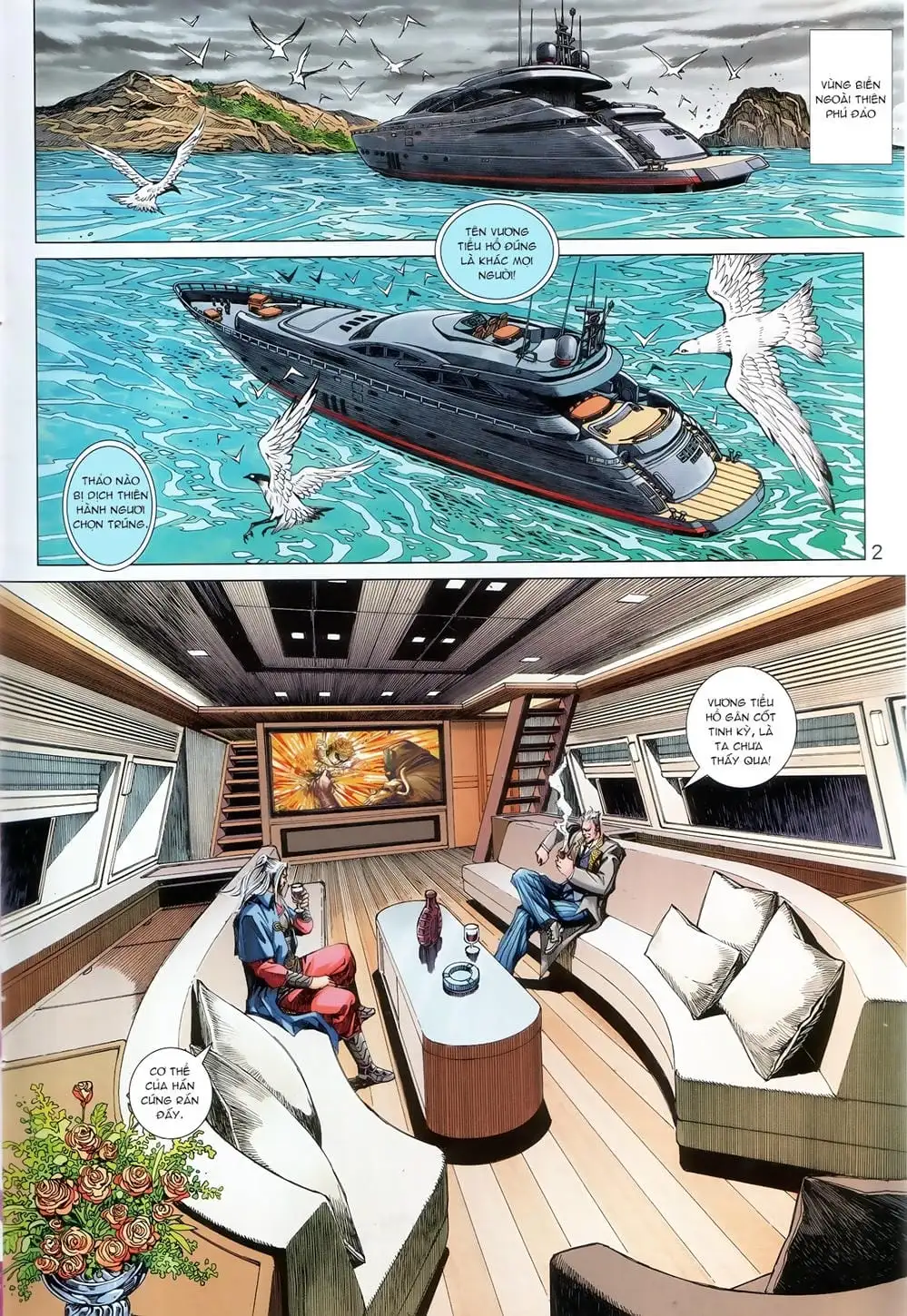 Truyện Tranh Tân Tác Long Hổ Môn trang 4