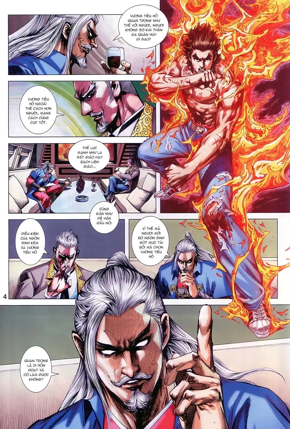 Truyện Tranh Tân Tác Long Hổ Môn trang 4