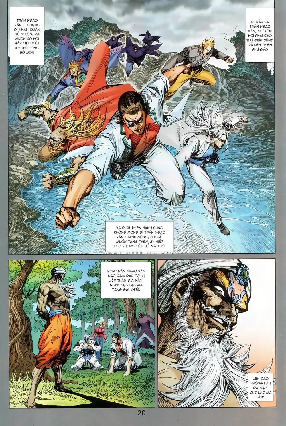 Truyện Tranh Tân Tác Long Hổ Môn trang 4