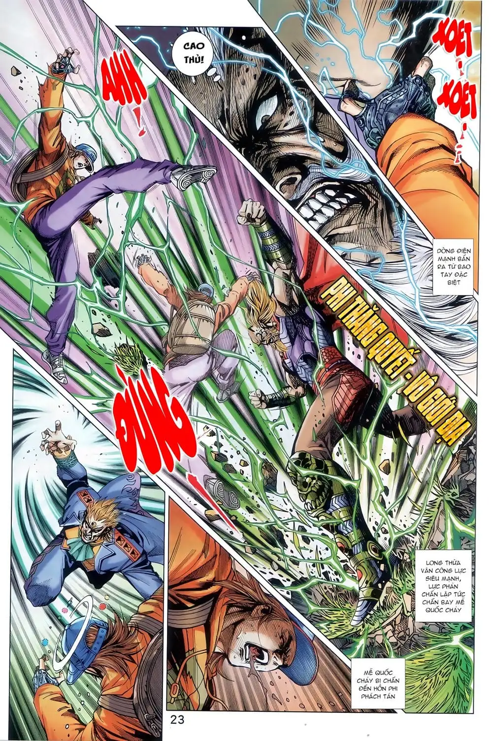 Truyện Tranh Tân Tác Long Hổ Môn trang 4