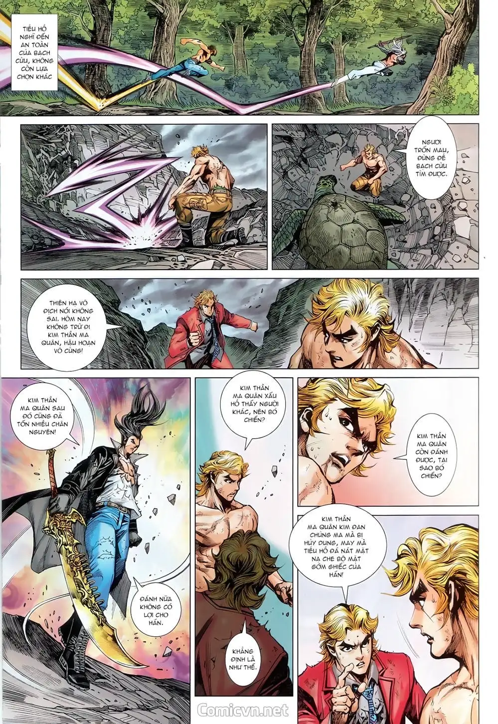 Truyện Tranh Tân Tác Long Hổ Môn trang 4