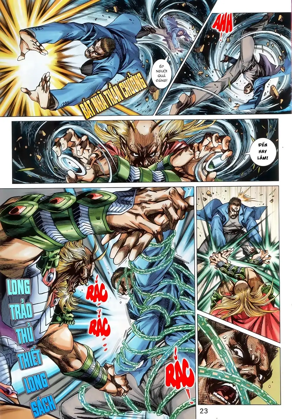 Truyện Tranh Tân Tác Long Hổ Môn trang 4