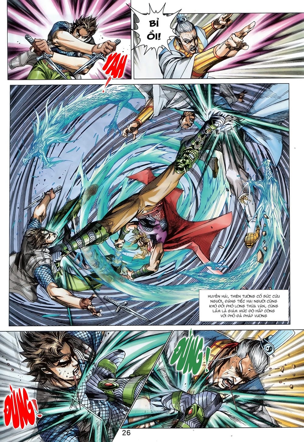 Truyện Tranh Tân Tác Long Hổ Môn trang 4