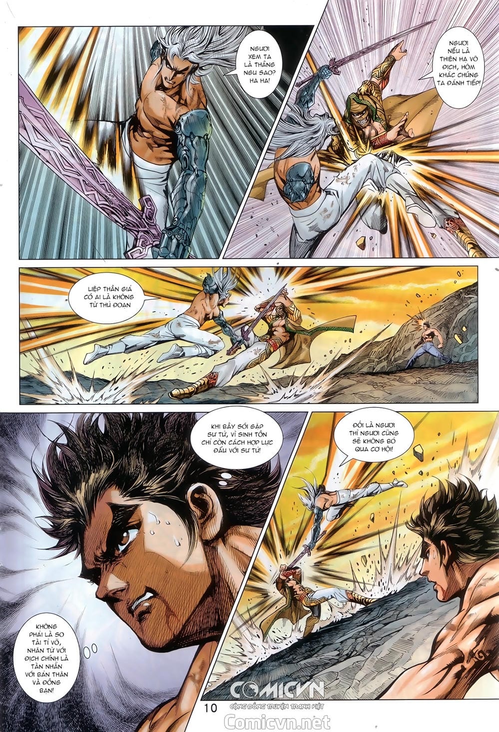 Truyện Tranh Tân Tác Long Hổ Môn trang 4