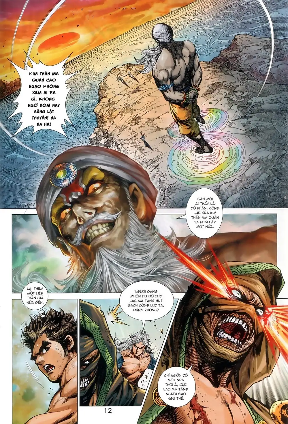 Truyện Tranh Tân Tác Long Hổ Môn trang 4