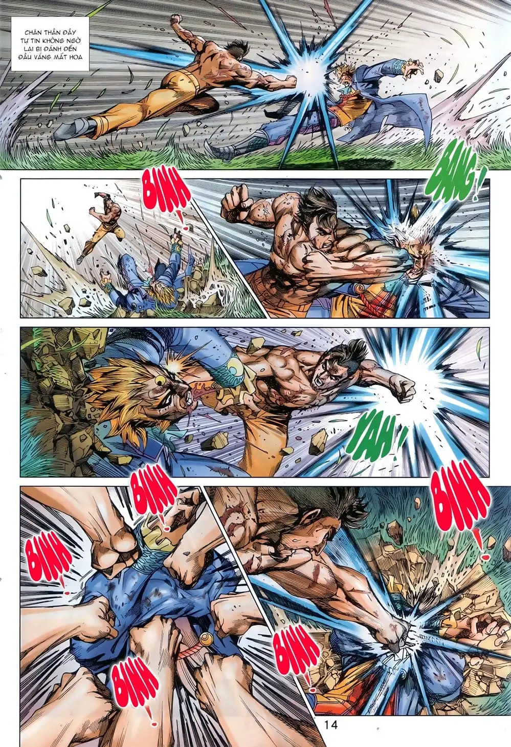 Truyện Tranh Tân Tác Long Hổ Môn trang 4