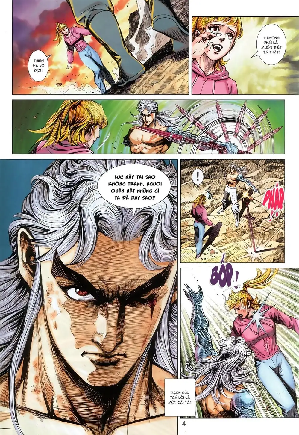 Truyện Tranh Tân Tác Long Hổ Môn trang 4