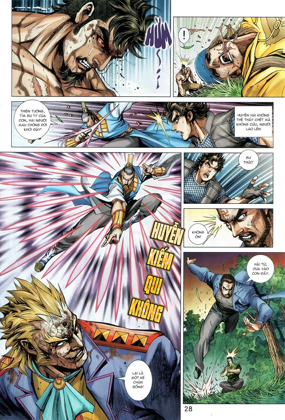 Truyện Tranh Tân Tác Long Hổ Môn trang 4